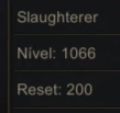 MEGAMU - Slayer Level 1066 - MU Online