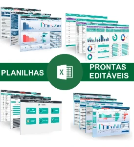 Pacote 10 Mil Planilhas Excel + 200 Dashboards + BonusPacote - Outros