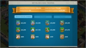 CONTA RISE OF KINGDOMS LVL18 VIP 3M POWER + 12K GEMAS - Outros