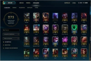 Conta League Of legends Platina 2 LOL