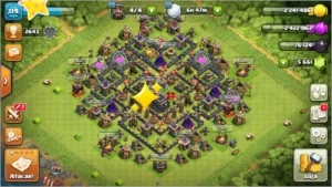 Combo clash of clans cv9 full e clash royale level 9