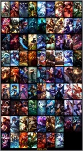 Diamante 102champ 79skin S3Vitoriosa e pró players CBLOL add - League of Legends