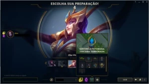 Diamante 102champ 79skin S3Vitoriosa e pró players CBLOL add - League of Legends
