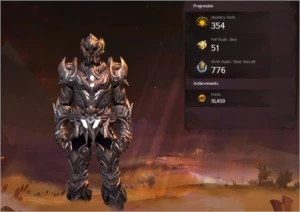 10 personagens de nível 80. armaduras lendarias + - Outros
