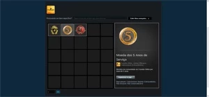 CONTA STEAM CSGO PRIME | 3 MEDALHAS RARAS | 86 JOGOS - Counter Strike