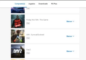 CONTA PLAYSTATION STORE COM DIVERSOS JOGOS+CONTA DO FORTNITE