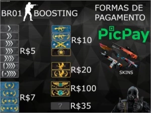 UPANDO CONTAS CSGO ! FORMA LEGIT SEM CHANCE DE VAC ! - Counter Strike