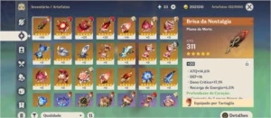 Conta com quase todos personagens, 8 5 estrelas e muito mais - Genshin Impact
