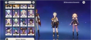 Conta com quase todos personagens, 8 5 estrelas e muito mais - Genshin Impact