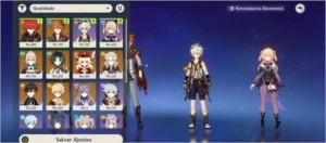 Conta com quase todos personagens, 8 5 estrelas e muito mais - Genshin Impact
