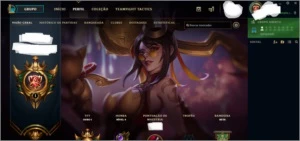Conta com 219 skins 5 ultimates e mais! - League of Legends LOL