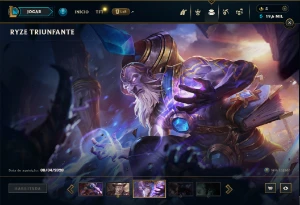 Diamante 3 com TODOS os champs e 352 Skins ( Nivel 936 ) - League of Legends LOL