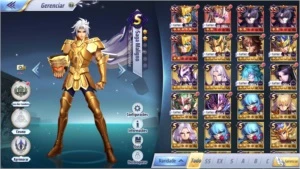 OFERTA! SSA GLOBAL LV 41. SERVIDOR A-78 ATHENA SEM VÍNCULOS! - Saint Seiya Awakening