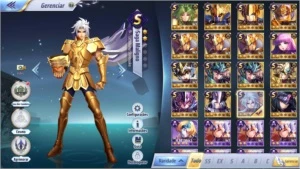 OFERTA! SSA GLOBAL LV 41. SERVIDOR A-78 ATHENA SEM VÍNCULOS! - Saint Seiya Awakening