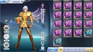 OFERTA! SSA GLOBAL LV 41. SERVIDOR A-78 ATHENA SEM VÍNCULOS! - Saint Seiya Awakening