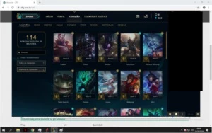 Conta lol Platina 4 - League of Legends