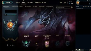Conta lol Platina 4 - League of Legends
