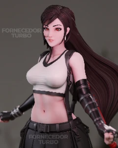 Tifa + Nsfw - Final Fantasy - Arquivo .Stl Para Impressão 3D - Others