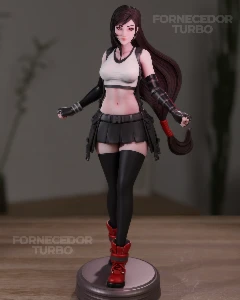 Tifa + Nsfw - Final Fantasy - Arquivo .Stl Para Impressão 3D - Others