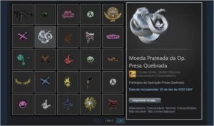 conta steam lvl 44 focada em cs go mult medalhas - Counter Strike