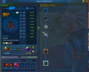 CONTA NADMO - SV: Omegamon - com Zwart D - Digimon Masters Online