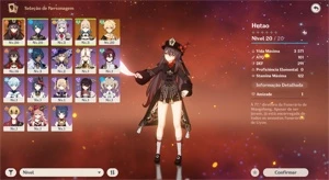 Reroll Hutao e Jean AR10 - Genshin Impact
