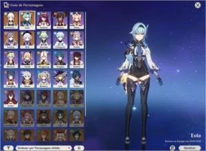 EULA + ESPADA ÁSPERA/ORGULHO CELESTIAL/AYAKA/KEQING C2 - Genshin Impact