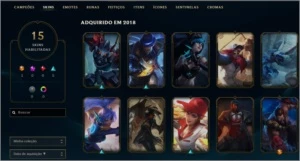 Conta Diamante 3 LOL super Barata - League of Legends