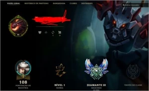 Conta Diamante 3 LOL super Barata - League of Legends
