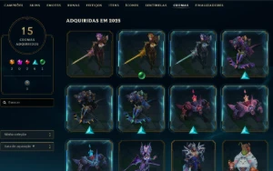Conta Lol Ouro, 75 Skins, com Mítica e Lendárias, 32K Ea - League of Legends
