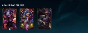 Conta League Of Legends Platina 4 LOL