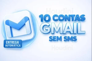 10X Contas De Gmail sem numero