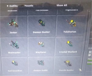 TIBIA ROYAL PALADIN 349 + ED140+ ED100+ MS 107 QUELIBRA