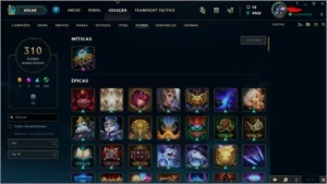 CONTA DE LOL LVL 136 COM 476 SKINS FULL CHAMPIONS - League of Legends