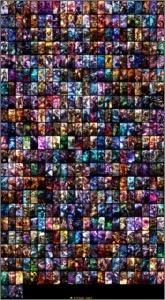 CONTA DE LOL LVL 136 COM 476 SKINS FULL CHAMPIONS - League of Legends