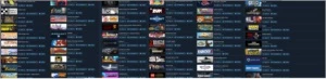 Conta Steam LVL 34 119 jogos