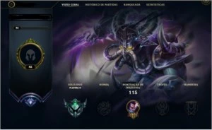 Vendo Conta Platina 1 League of Legends LOL