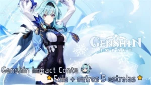 Genshin Impact conta com vários personagens: Eula, Ganyu etc