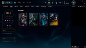 Conta LoL - Skins Raras e mais - League of Legends