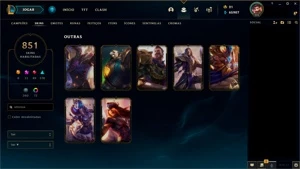 Conta LoL - Skins Raras e mais - League of Legends