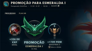 ⚡ EloJob do Futuro ⚡ Do Bronze ao Mestre com qualidade - League of Legends LOL