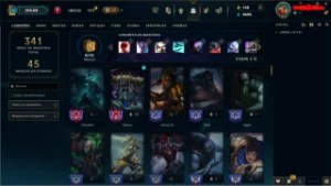 Conta League Of Legends/Nível 224/145 SKINS/MMR ESMERALDA LOL