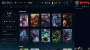 Conta League Of Legends/Nível 224/145 SKINS/MMR ESMERALDA LOL