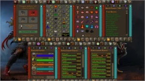 Old School RuneScape Main Combat 103, Total Level 1757 RS