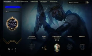 CONTA LOL LVL 118 UNRANKED - League of Legends