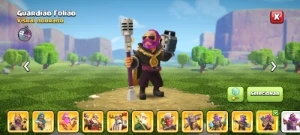 Cv16 Semi Fuul Supercell 🆔 Fuul Skins De Heróis Etc.. - Clash of Clans