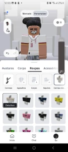 Nao jogo mais e mt boa muitos itens e ainda tem 11 robux e e - Roblox