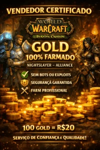 Gold WoW Nightslayer Alliance - Entrega Rápida e Segura 🛡️ - Blizzard