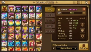 🔥Conta Summoners War Global – Lvl 50 🔥