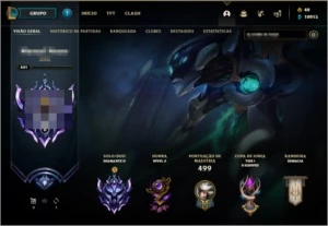 Conta lol diamante - League of Legends